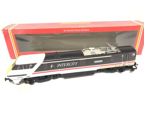 A Boxed Hornby 00 Gauge BR Locomotive Class 91 Electric BBC Radio 1 FM #R.392.