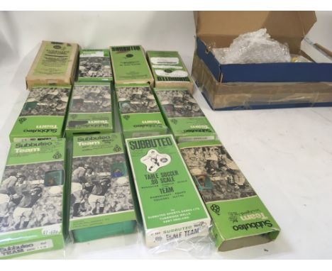 Collection of Boxed Subbuteo teams includes accessories and Cups