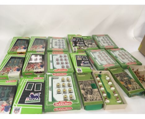 Collection of 19 boxed Subbuteo teams