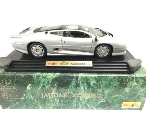 A Boxed Maisto Jaguar XJ220. 1:12 Scale.