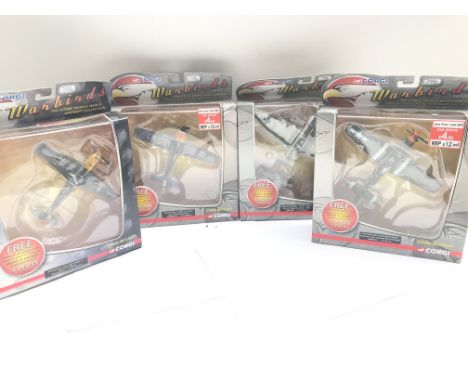 4 X Boxed Corgi Warbirds. 1/72 Scale.
