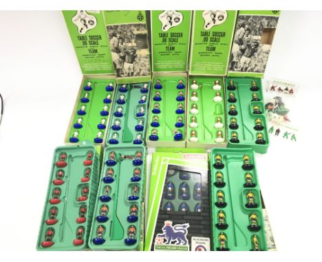 A Collection of Subbuteo Teams and Sets. Parts missing.