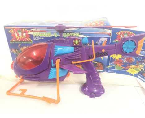 Boxed Kenner Captain Planet. Skumm-O-Copter. With Instructions leaflet