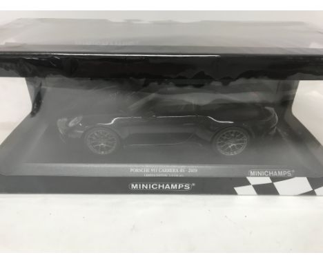 A Boxed Minichamps Porsche 911 Carrera 4S-2019 Limited Edition 1 of 336. 1/18 Scale.