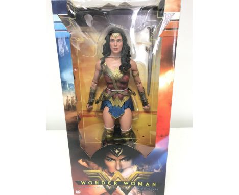 A Boxed Neca 1/4 Scale Model of Wonder Women DC.