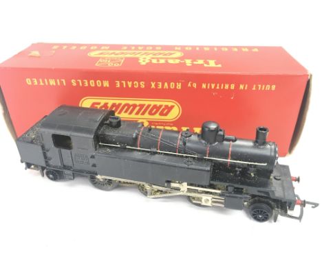 A Boxed Tri-Ang Continental 2-6-2 Praire Tank Locomotive. #R.653.