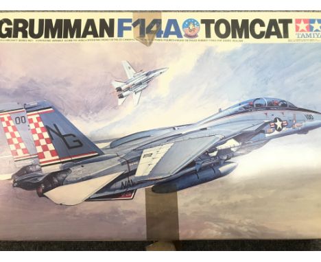 A Boxed Tamiya Grumman F14A Tomcat Model Kit. 1/32 Scale.