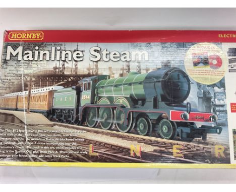 A Boxed Hornby 00 Gauge Mainline Steam Pack. #R.1032. Track missing.