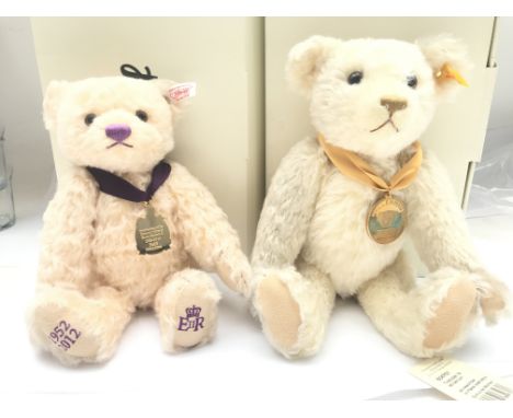 2 X Boxed Steiff Bears. A Dimond Jubilee Bear and a Millennium Bear.(2).