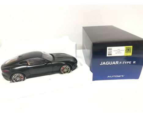 A Boxed Auto Art Jaguar F-Type 2015 R Coupe. #73652 1/18 Scale.