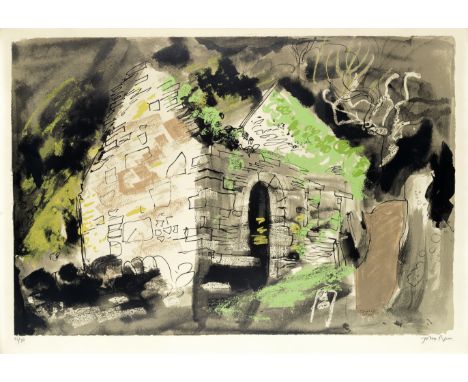 John Piper C.H. (British, 1903-1992)Kirkmaiden (Levinson 252) Screenprint in colours, 1975, on wove, signed and numbered 33/7