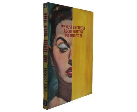 The Connor Brothers (British)We Must Be Careful Wooden block with acrylic, oil stick and screenprint in colours, 2021, from t