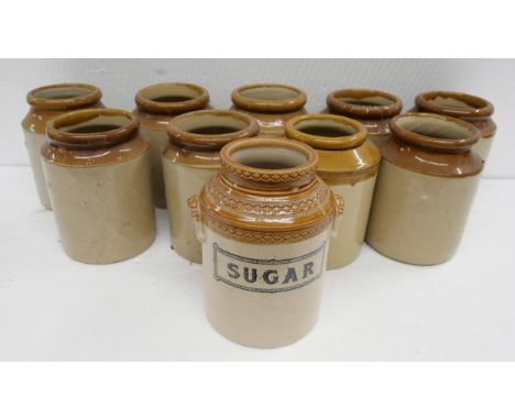 Three boxes of kitchenalia and stoneware jars **PLEASE NOTE THIS LOT IS NOT ELIGIBLE FOR IN-HOUSE POSTING AND PACKING** 