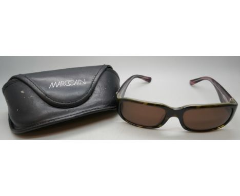 A pair of Marccain sunglasses with case 