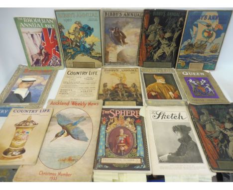 Museum storeroom clearance - a collection of early transport related magazines including 1940s and 1950s Autocar, a copy of F