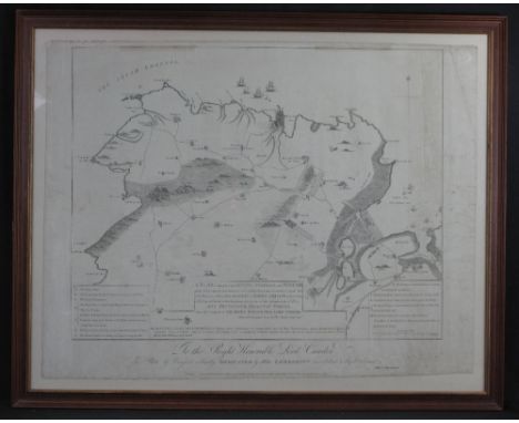 THOMAS PROBERT (land surveyor), published by Boyer, Faden Carey and Wilkinson, 'A plan of the part of the County of Pembroke 