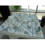 HOLD THE LINE - Original Richard Wilson Sculpture Commissioned by Vertu of a Futuristic City.