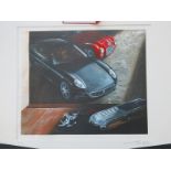 Limited Edition Lithograph "Vertu Ascent Ferrari 60 Limited Edition". 15 of 60 Copies Signed by