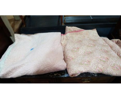Two vintage quilts
