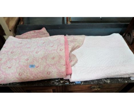 Two vintage quilts