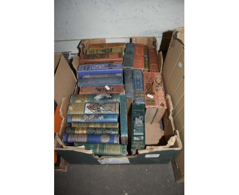 Box of assorted vintage books 