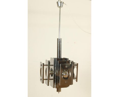 Vintage design ceiling lamp with 4 bulbs, ca. 1970Vintage design plafondlamp met vier fittingen, ca. 1970