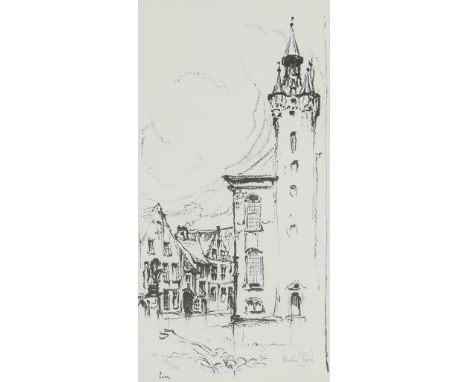 PIECK, anton (1895-1987), sign. l.r. "Lier", lithograph, edition 161/200, 39,5 x 20,5 cmPIECK, ANTON (1895-1987), gesign. r.o