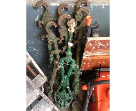 CAST METAL RAILING POSTS