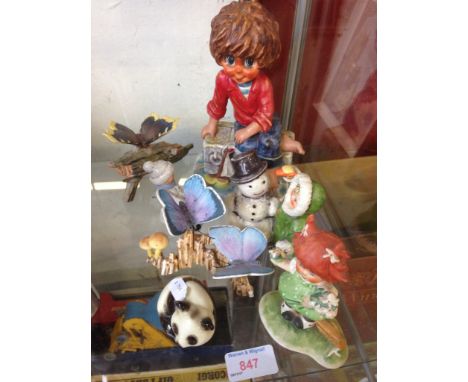 SEVEN GOEBEL FIGURES     C