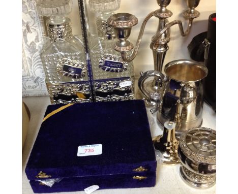 EPNS AND DECANTER SET       N3