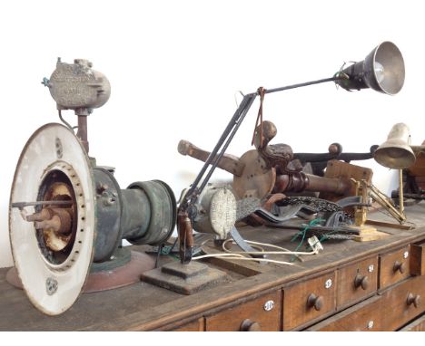 ANGLE POISE LAMP, FURNITURE BITS ETC.    