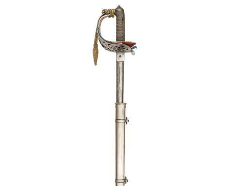 An officer’s 1821 pattern sword of the 6th (Inniskilling) Dragoons, very slightly curved blade 35½”, by “Jones, Chalk & Dawso