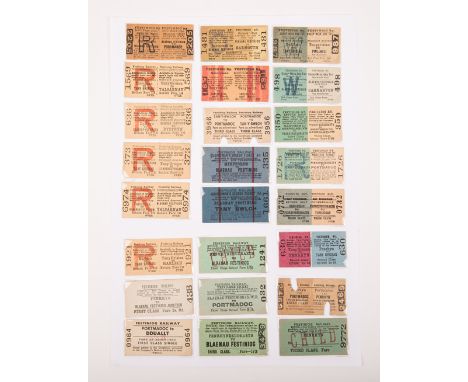 An album of mainly GWR Railway (Great Western Railway) and bus related tickets. A ring-bound folder containing approx 300+ ti