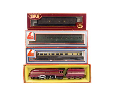 A quantity of OO model railway. A Hornby Dublo train set- Diesel Electric Goods Train Set 2030. Comprising Bo-Bo diesel D8017