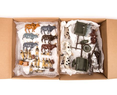 Indian Army Supply Carts by Soldiers by Bob, REY (Bob Yeknik). Produced from the 1980’s until 2010. Comprising 2x 2 wheel oxe