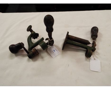 Two early 20thC ammunition making tools