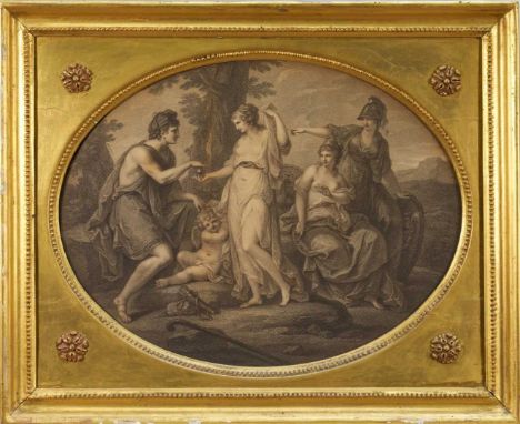 Francesco Bartolozzi (1727-1815) pair of engravings - The Judgement of Paris by Peter Paul Rubens, together with Venus Attire