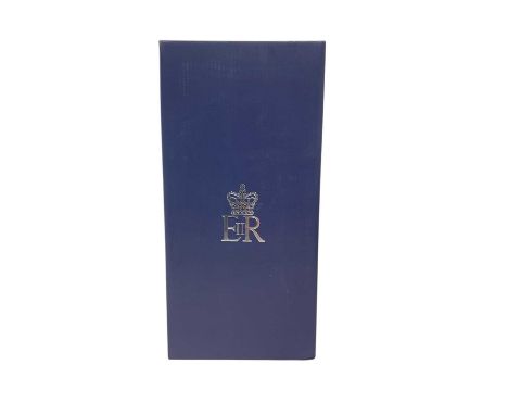 H.M. Queen Elizabeth II, Royal Household 2020 Christmas gift lantern with crowned ERII cypher in box with card