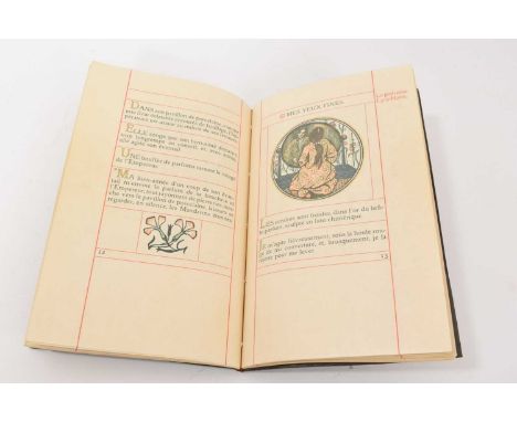 Eragny Press.- Gautier (Judith) Album de Poemes Tires du Livres de Jade, numbered 89 of 125 copies on Japan from an edition l