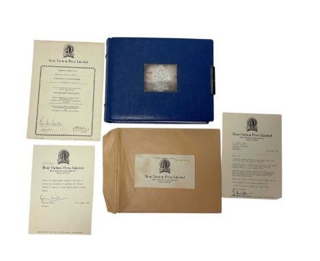 The Queen's Silver Jubilee 1977 photograph Album, with foreword by Earl Mountbatten of Burma, in fine blue leather binding wi