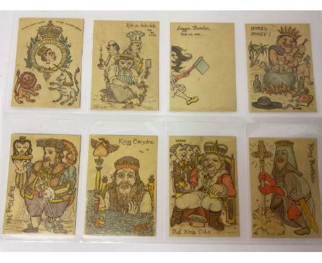 Complete deck of Karl Gerich transformation cards, produced to commemorate the 10th anniversary of The English Playing Card S