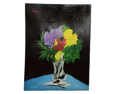 STILL LIFE PAINTING SIGNED PICASSO 