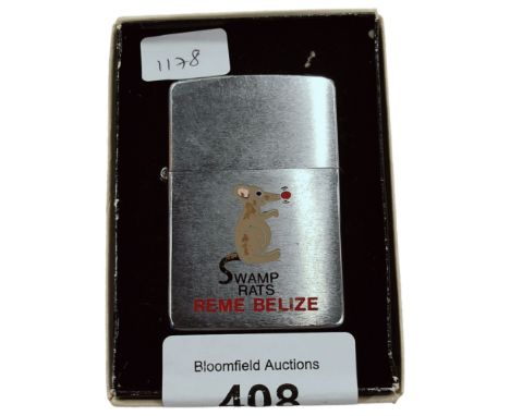 ZIPPO LIGHTER IN ORIGINAL BOX 