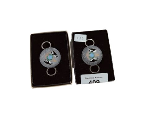 2 X ZIPPO KEYRINGS/HOLDERS 