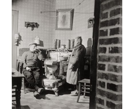 Industrial Photography -- Photographer unknown. Postwar European coal mining. 1950s. 11 vintage ferrotyped gelatin silver pri