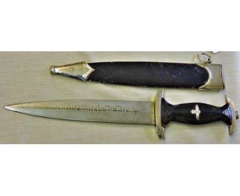 German WWII SS Dagger, maker mark: 121/38. See T&amp;C's