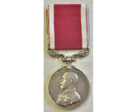 GRV Army Long Service Medal engraved to colour sergt A Biddulph Assam BL RY vol RFL