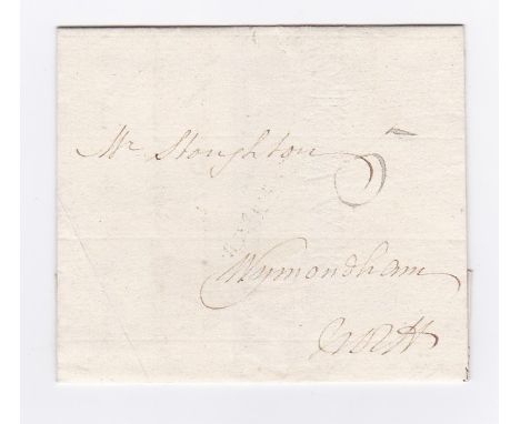 Norfolk 1797 EL-Dereham introduced new marks in about 1790, the former replacing the first mileage mark, the second after a p