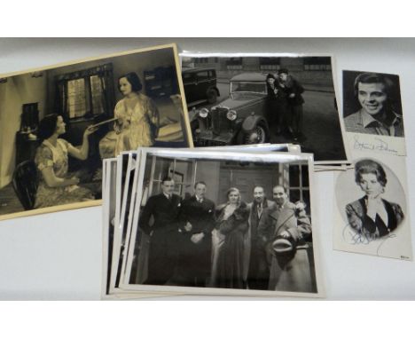 A COLLECTION OF APPROXIMATELY 40 UNSEEN BLACK & WHITE STILL PHOTOGRAPHS OF 1930S FILM SETS taken by cameraman Charles Roebuck