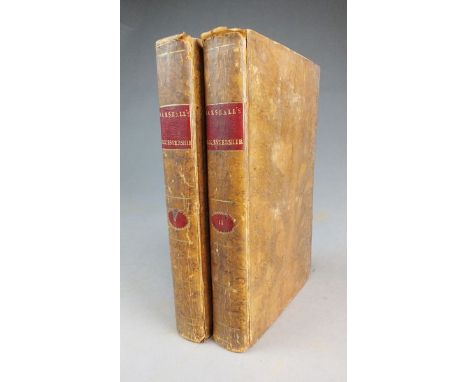 MARSHALL, William, The Rural Economy of Glocestershire, 2 vols, Gloucester: R Raikes, 1789, folding map, Contemporary tree ca